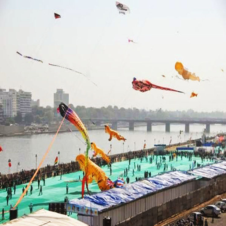 8. Fly A Kite At Sabarmati Riverfront